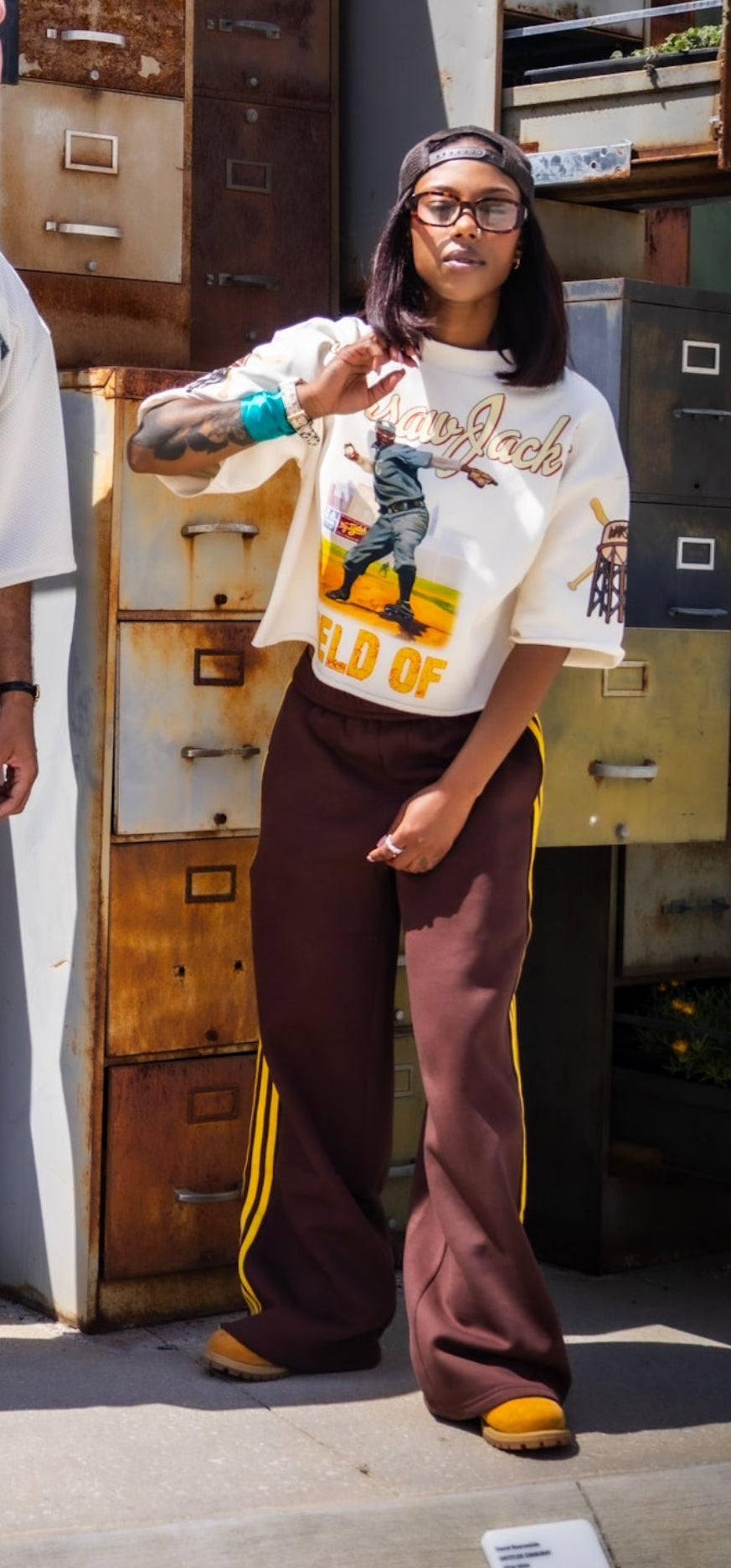 Jack Vintage (Almond Milk) Cropped Crewneck