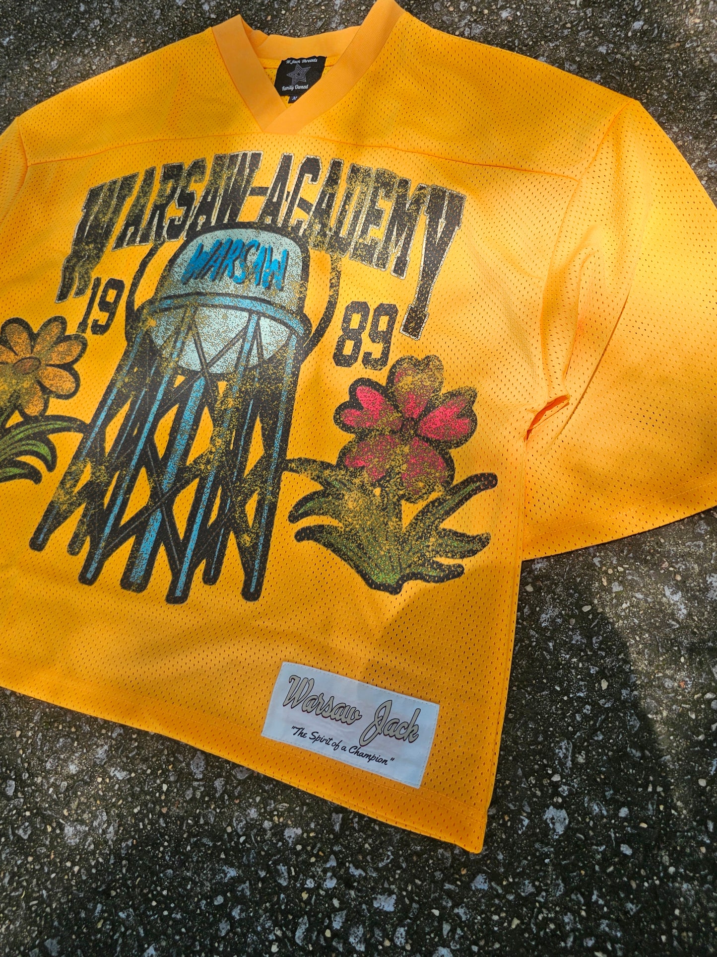 Warsaw Jack Practice Jersey (Spicy Mustard)
