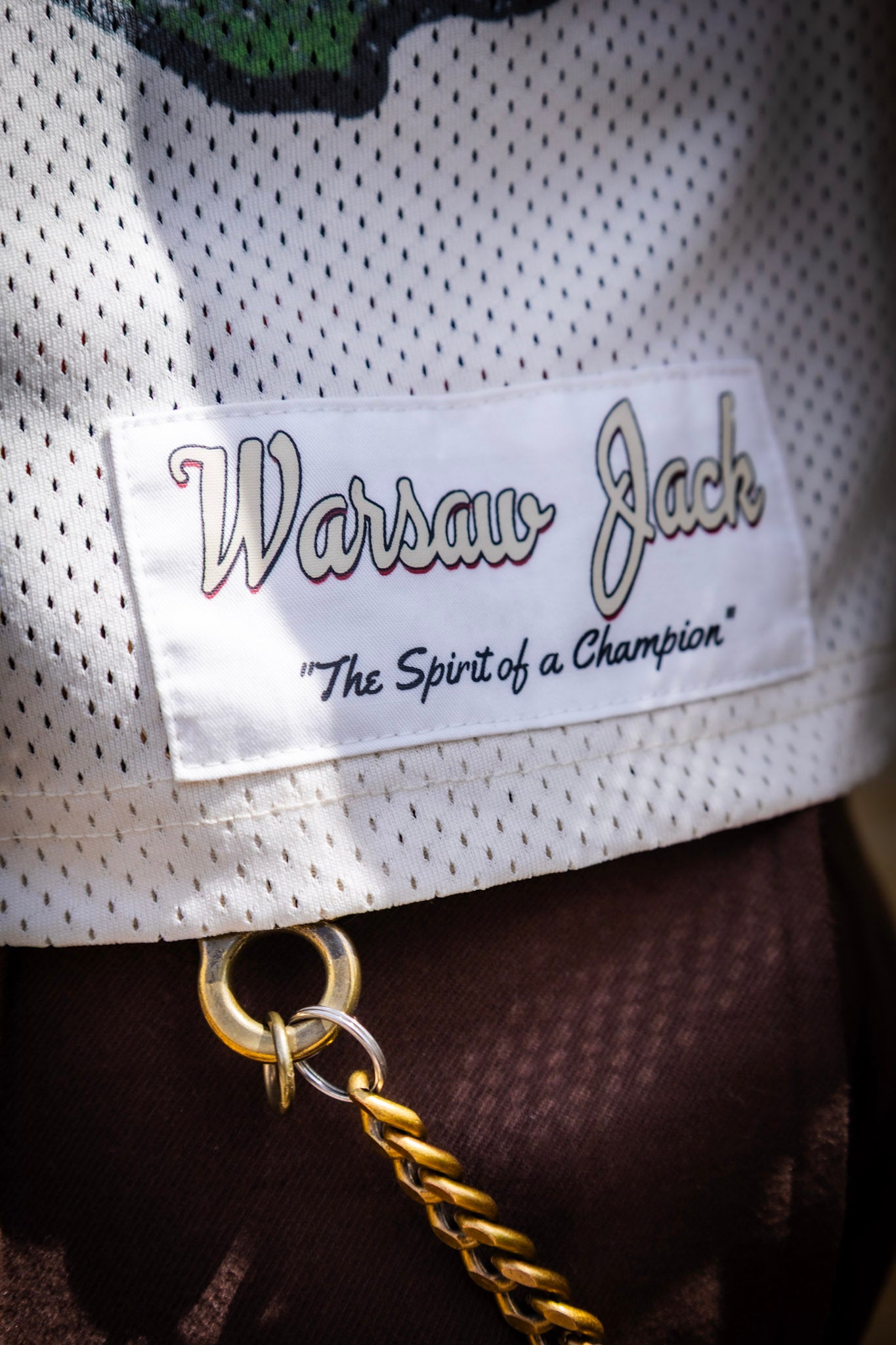Warsaw Jack Practice Jersey (Coconut Milk)